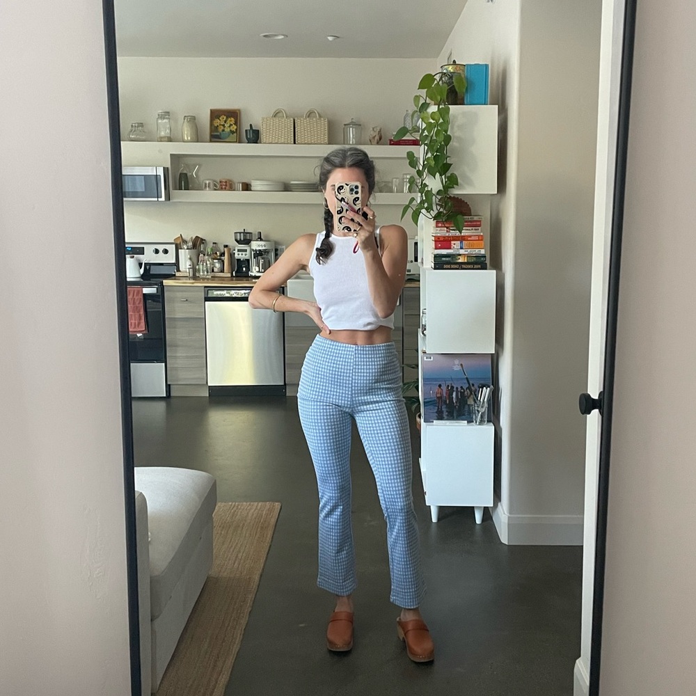 12th Tribe Gingham Pants